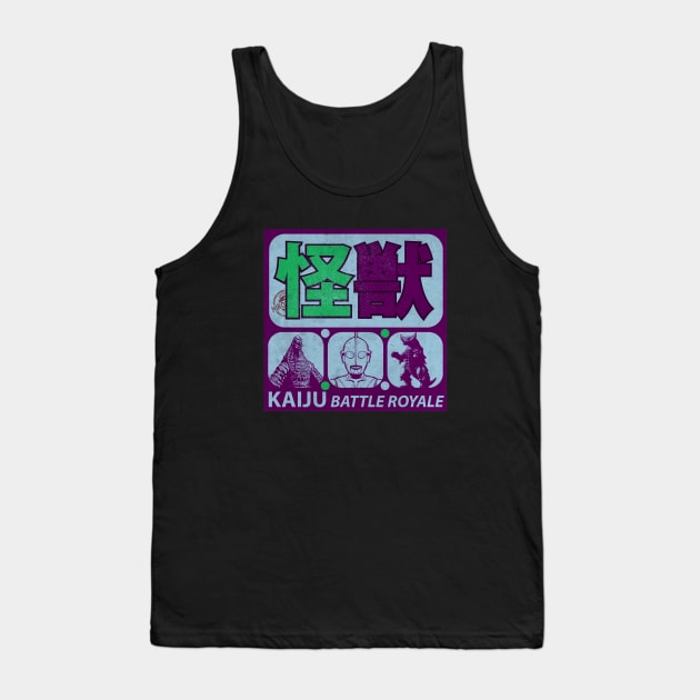 Kaiju Battle Codeine Tank Top by CTShirts